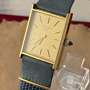 Vintage ACCUTRON Bulova 7269 Swiss Watch P1 1981
